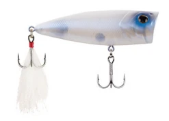 Berkley Bullet Pop Topwater Popper -Deals Catchoria Store GHOST WHITE