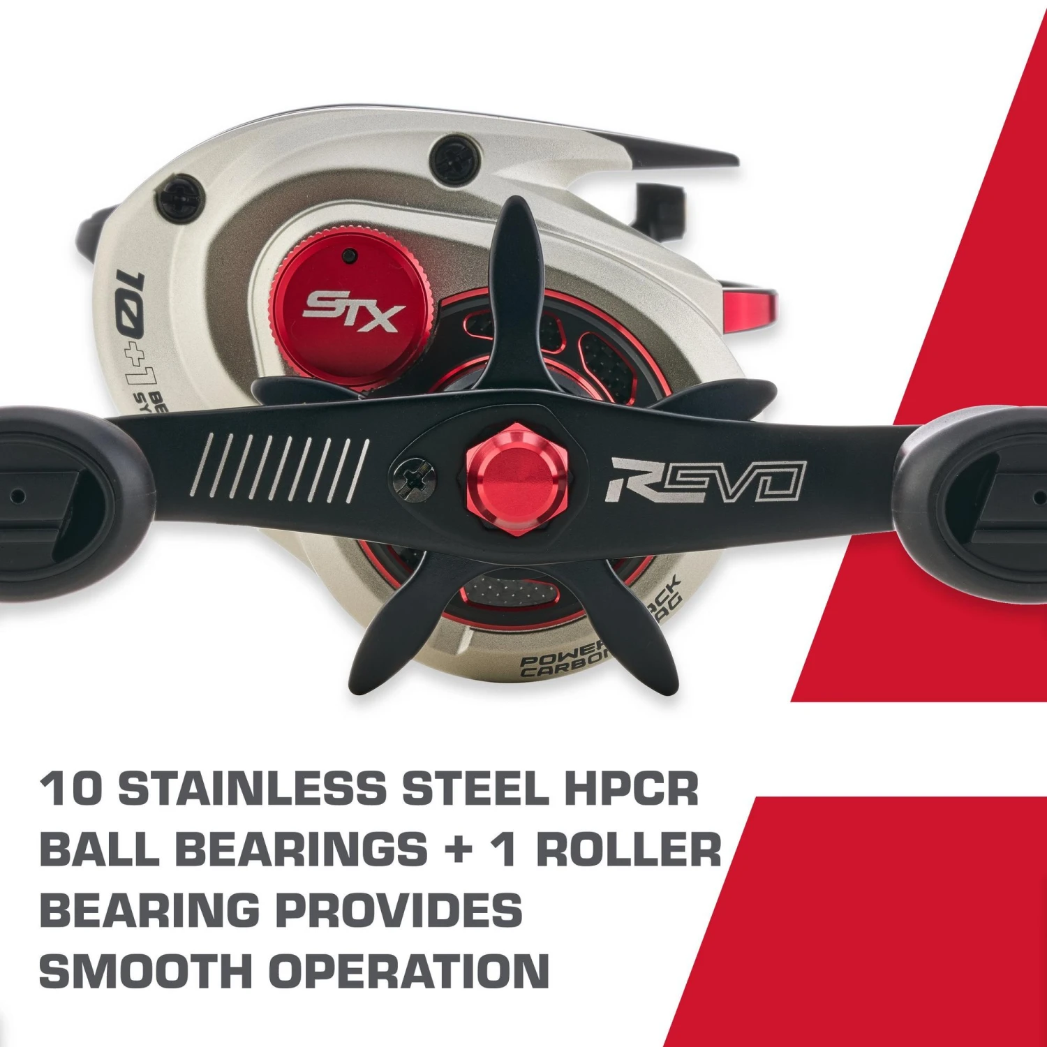 Abu Garcia Revo STX Generation 5 Low Profile Baitcasting Reels 4 Abu Garcia Revo STX Generation 5 Low Profile Baitcasting Reels - Image 2